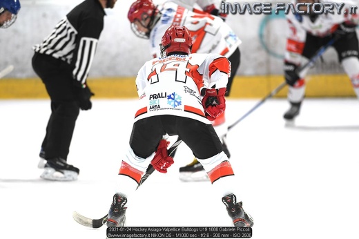 2021-01-24 Hockey Asiago-Valpellice Bulldogs U19 1666 Gabriele Piccoli